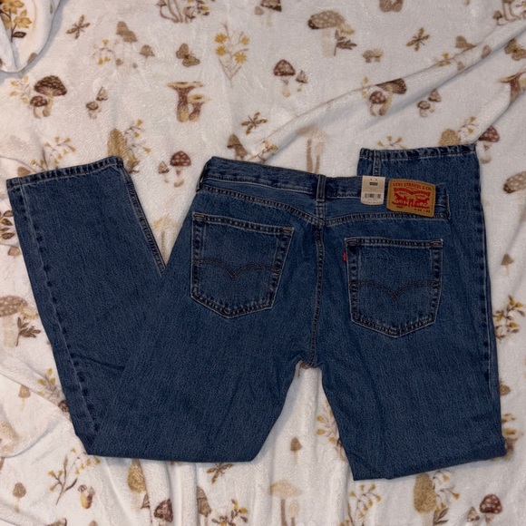 Levi's Men's Dark Blue Denim Jeans - Picture 3 of 3